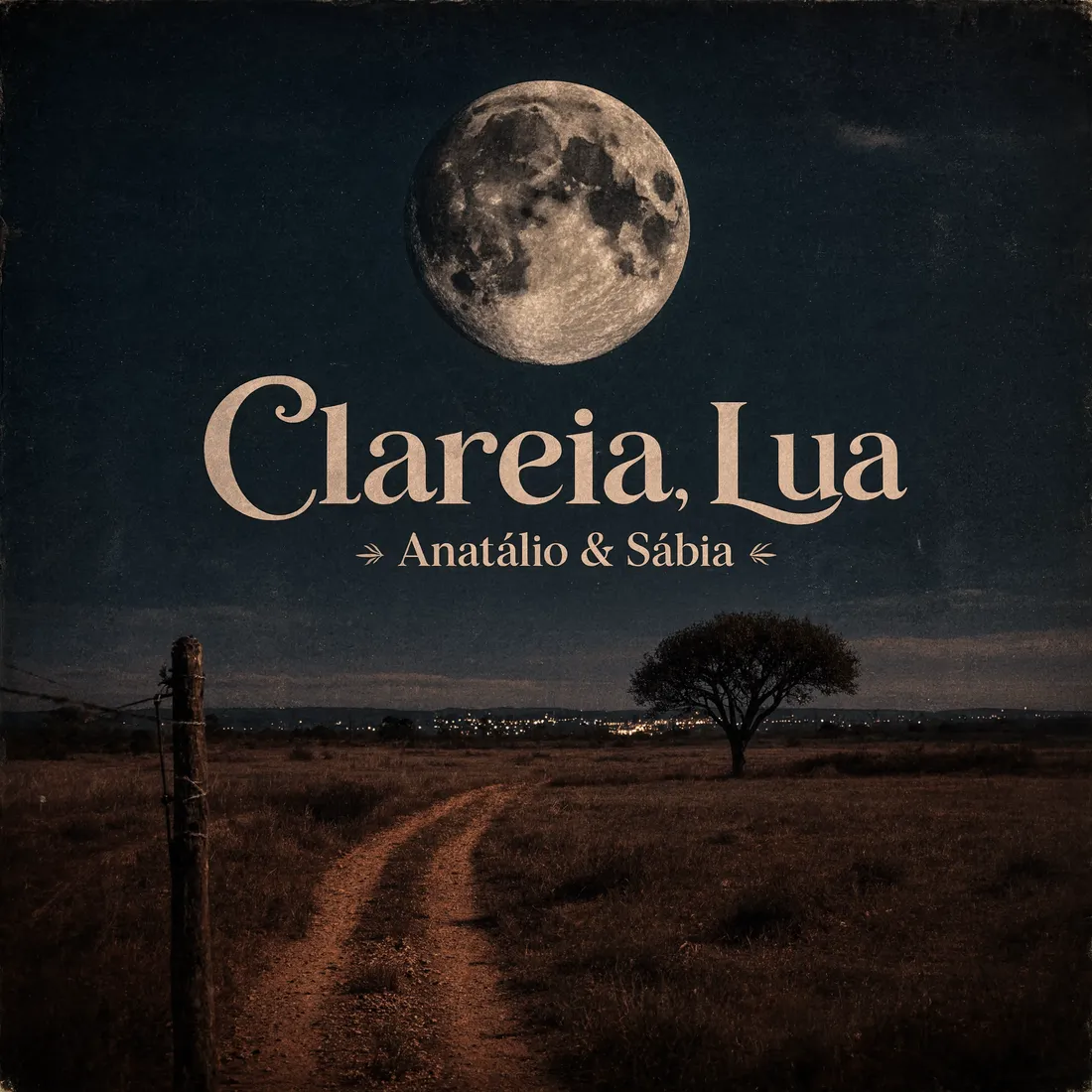 Capa de Clareia, Lua (Moda de Viola Raiz), de Anatálio & Sábia
